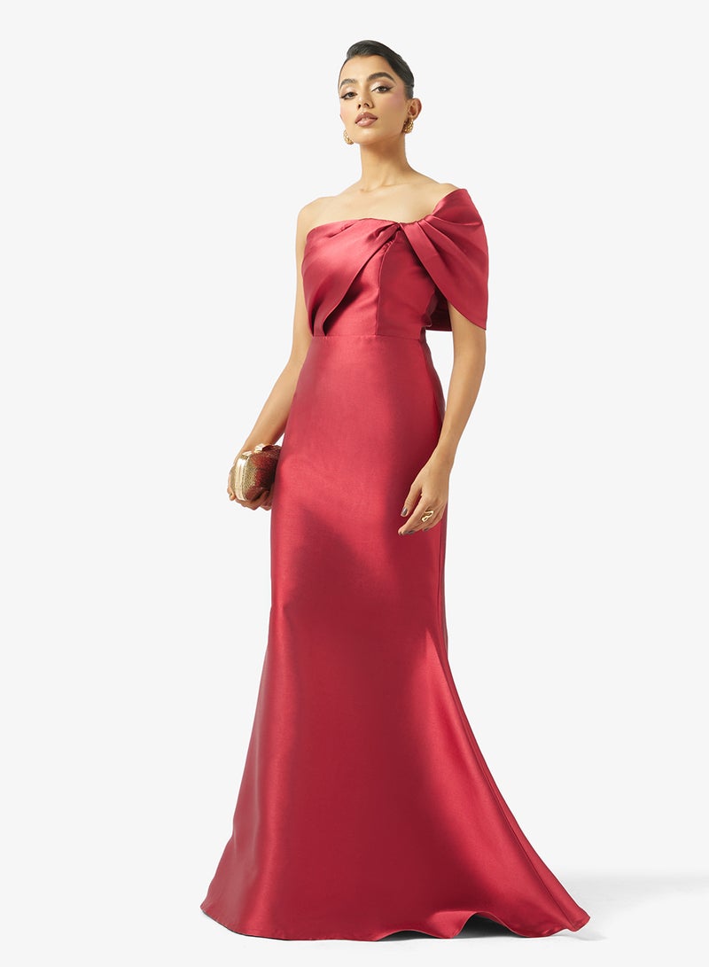 Iyra Off-Shoulder Tiered Hem Dress - Image 4